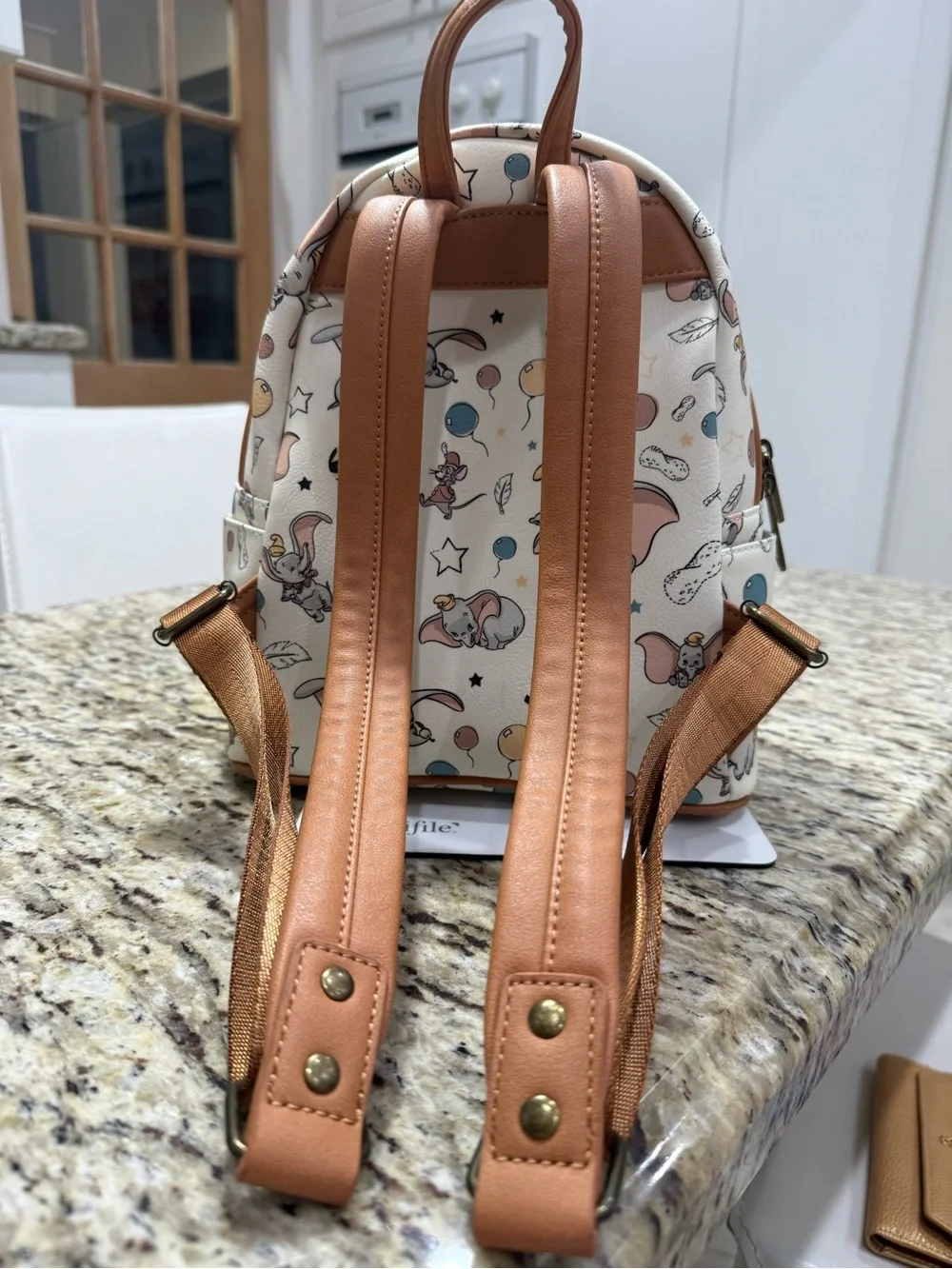 Vintage Disney x Loungefly Dumbo Cream Mini Backpack for Kids - Never Used